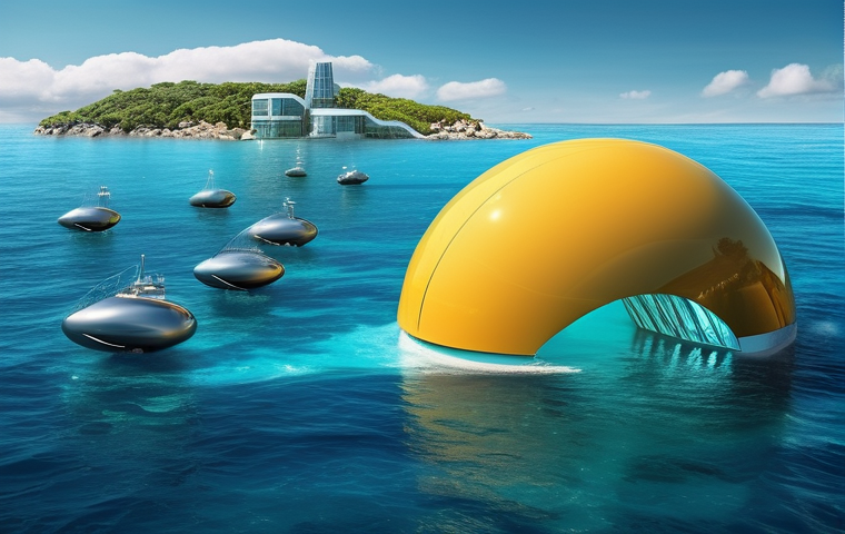 환경공학의 혁신적 접근 - **Prompt: Smart Urban Living with Green Infrastructure**
    A bustling, futuristic city street bath...