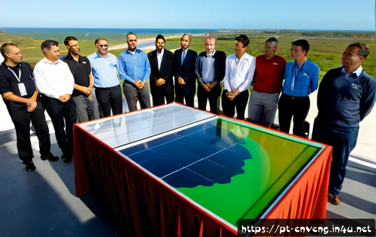 Home 17 국내외 환경공학 정책 - Photorealistic wide-angle scene of a Portuguese-speaking environmental policy workshop in a bright m...